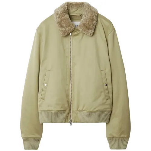 【Previous Season】shearling-collar bomber jacket