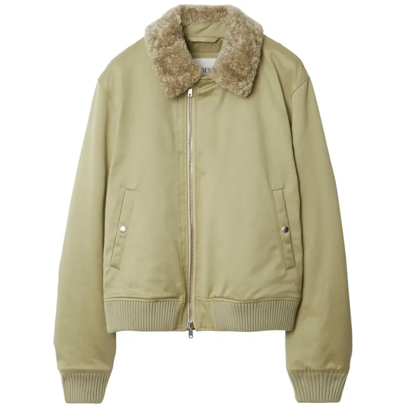 【Previous Season】shearling-collar bomber jacket