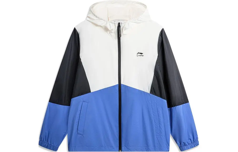 Li Ning Sports Trendy Collection UV Protection Sun Protection Clothing Men's Ivory Rainbow Blue Multicolor Combination