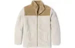 Timberland Velvet Jackets Men's Light Mud Stand Collar Thickened And Fleece Lined