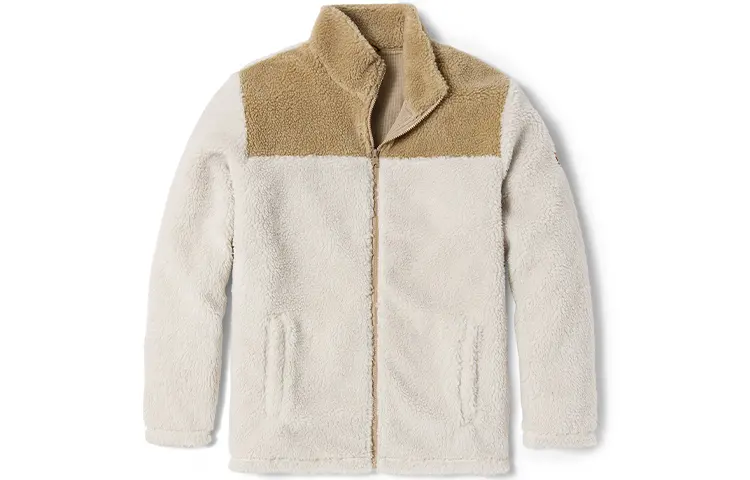 Timberland Velvet Jackets Men's Light Mud Stand Collar Thickened And Fleece Lined
