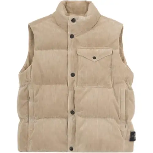STONE ISLAND Holiday Vest Unisex Beige