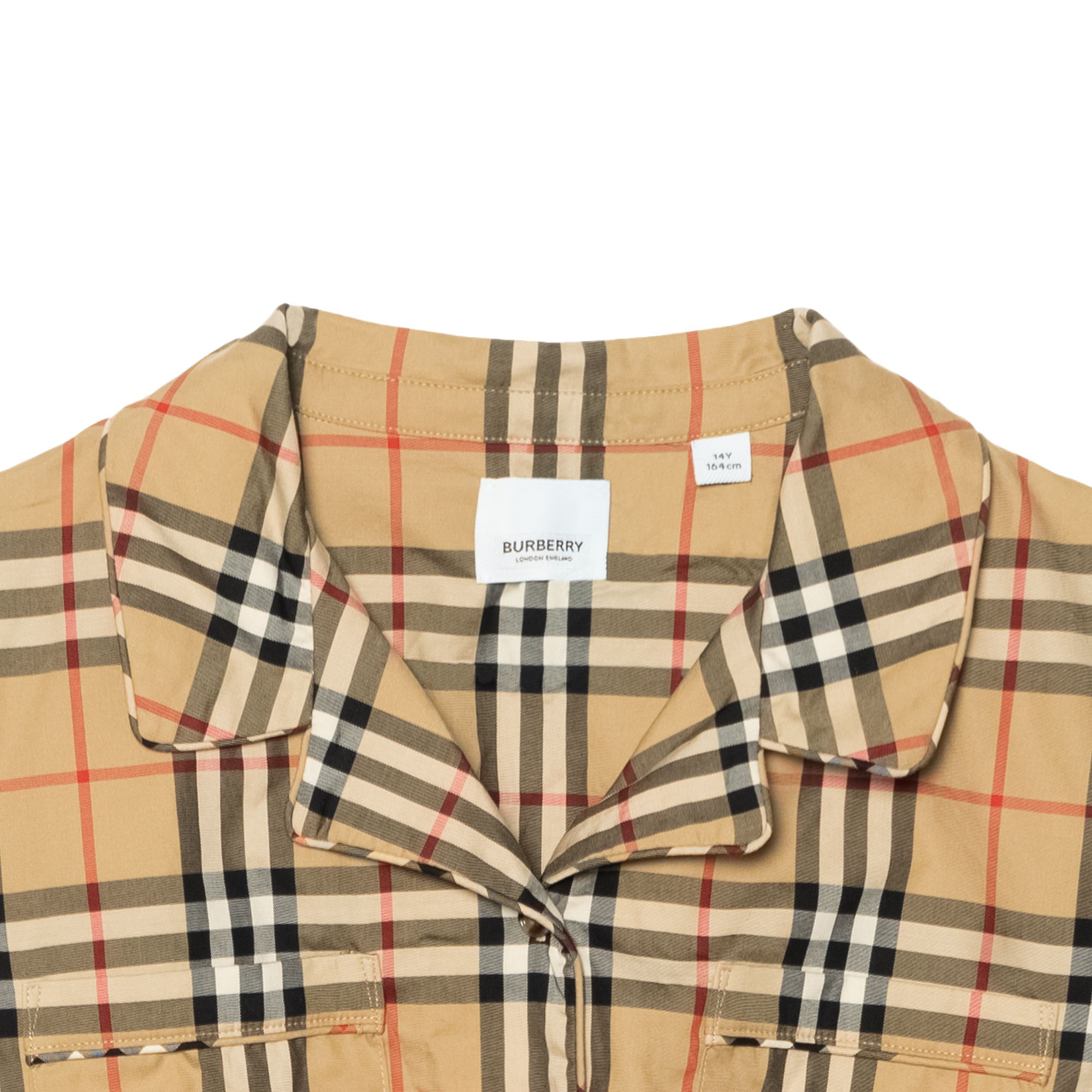 Детский комбинезон Burberry (каки) — фото 6