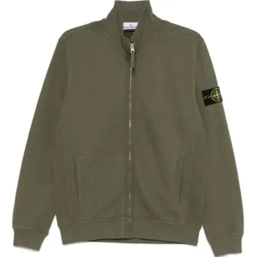 STONE ISLAND Zip-up Sweatshirt