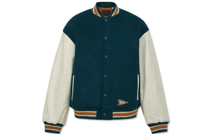 Levi's Baseball Jacket Men's Blue White
