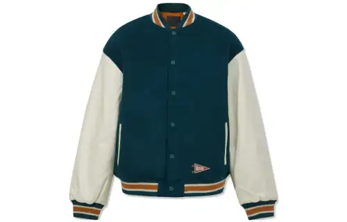 Levis Baseball Jacket Men's Blue White