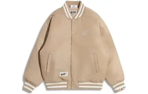 Bape X Highsnobiety Nylon Varsity Jacket