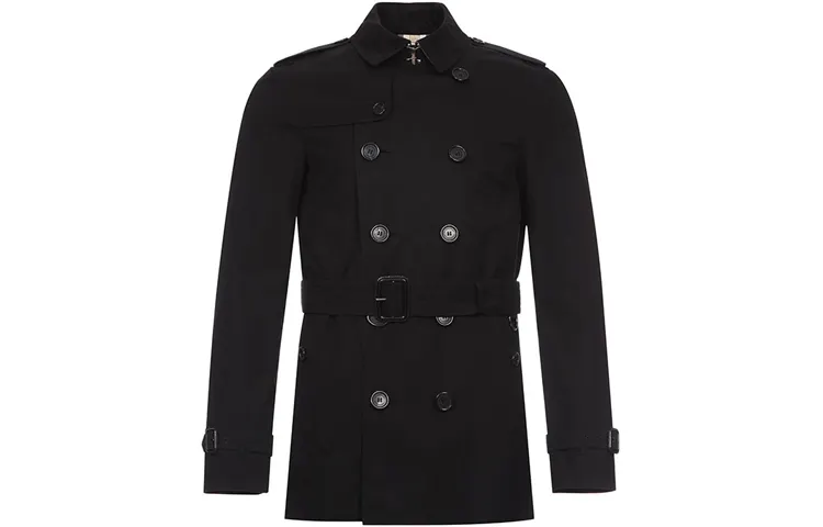 Burberry Trench Coat Men's Black