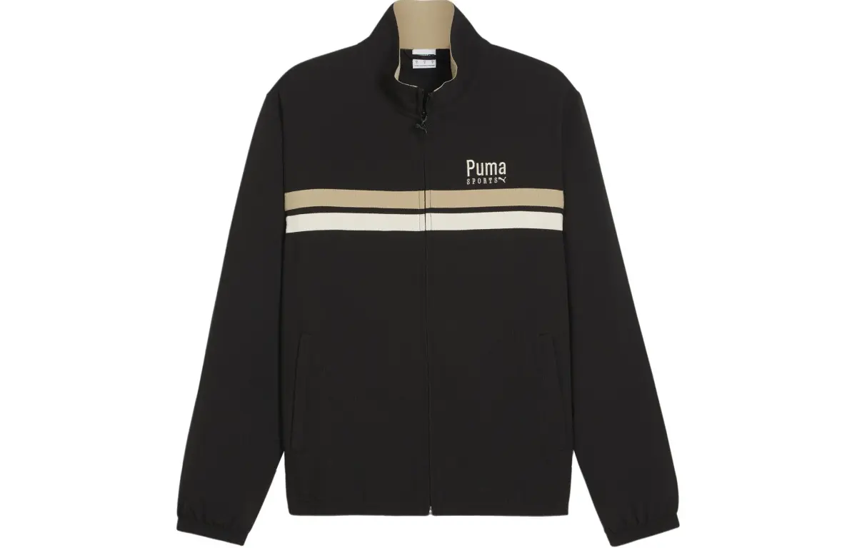 PUMA TEAM TRACK JACKET Jackets & Coats Unisex Black