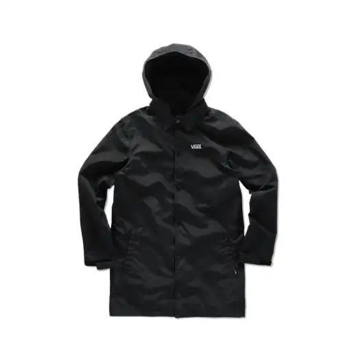 Vans Jackets Men's Black Hooded Moderate Other