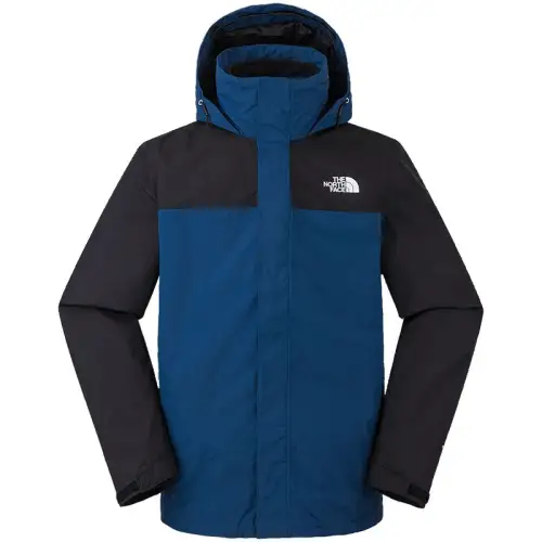 THE NORTH FACE Urban Exploration Windbreaker Jackets Men's Blue Hooded Moderate