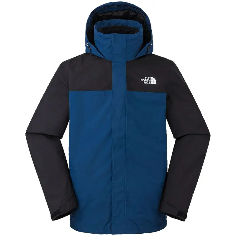 THE NORTH FACE Urban Exploration Windbreaker Jackets Men's Blue Hooded Moderate