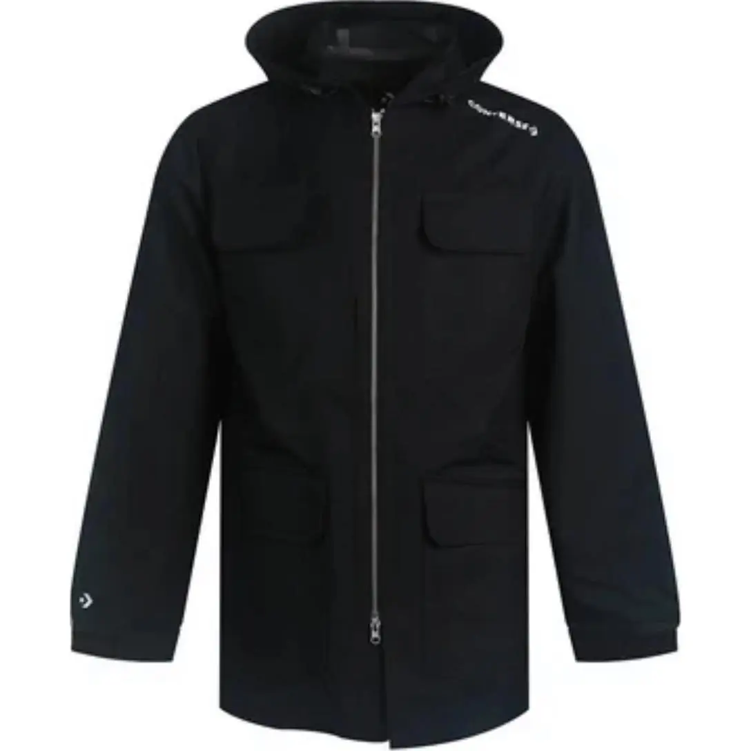 Converse Jackets Men's Black Hooded Moderate Other