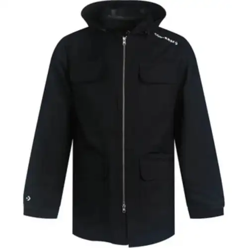 Converse Jackets Men's Black Hooded Moderate Other