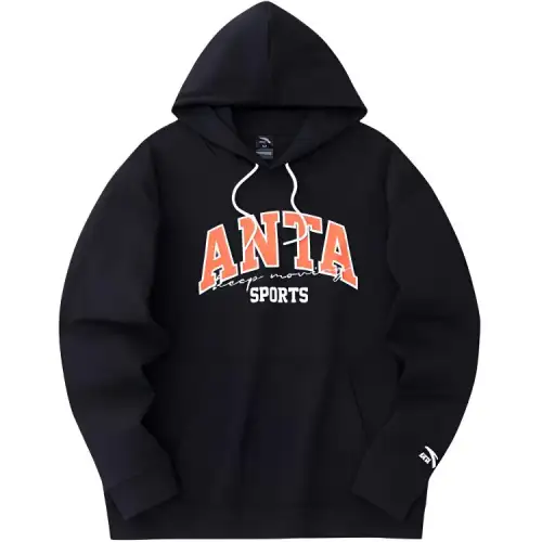 Anta Life Collection Sweatshirt Unisex Basic Black