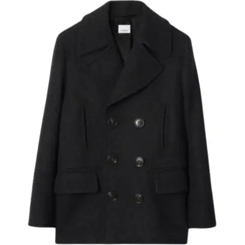 Burberry Coat Men's Charcoal Gray