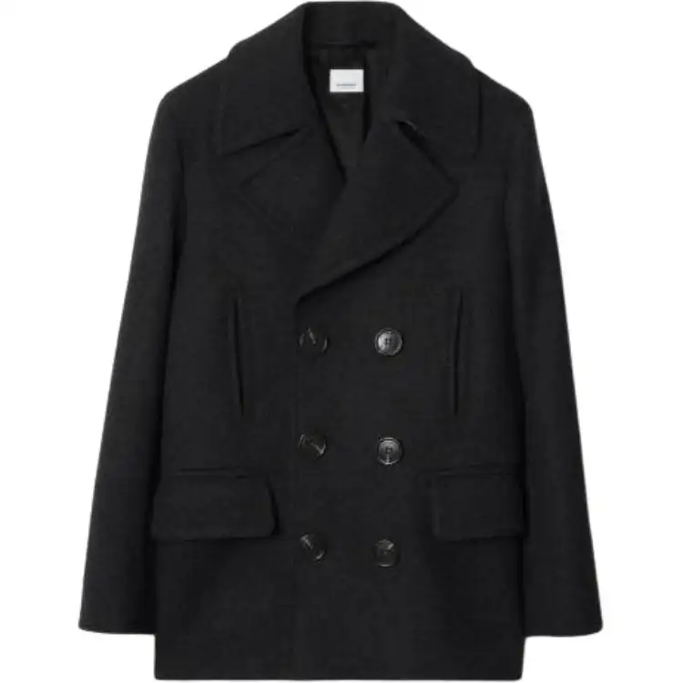 Burberry Coat Men's Charcoal Gray