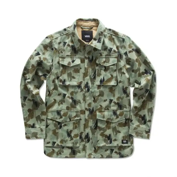 Vans Jackets Men's Green Lapel Moderate Other