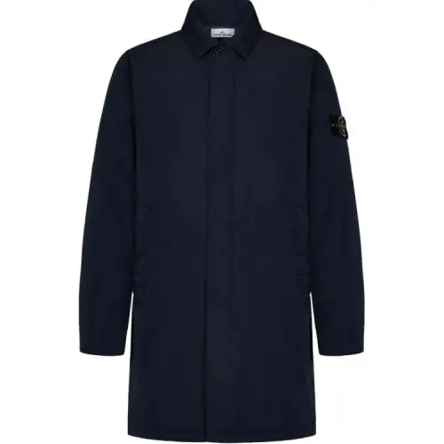 Stone Island micro-twill PrimaLoft-padded coat