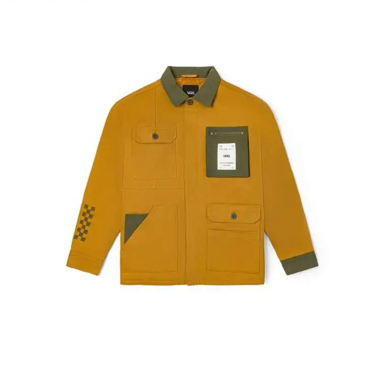 Vans Jackets Men's Yellow Lapel Moderate Other