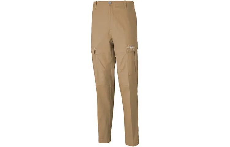 PUMA X Maison Kitsune Cargo Pants Men's Light Khaki Moderate