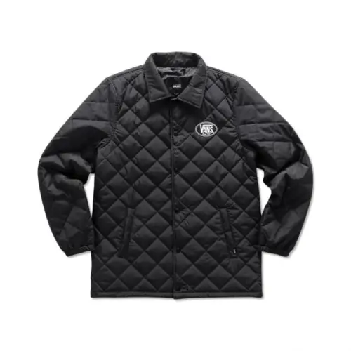 Vans Jackets Men's Black Lapel Moderate Other