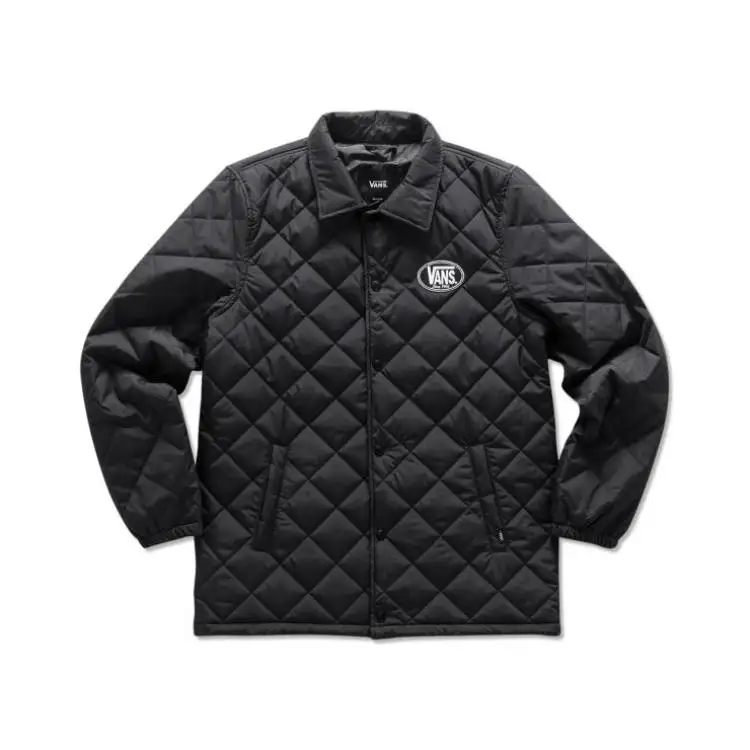 Vans Jackets Men's Black Lapel Moderate Other