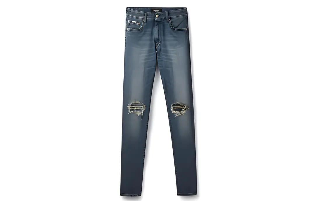 REPRESENT Jeans Men's Faded Blue Moderate Slim Fit Pants