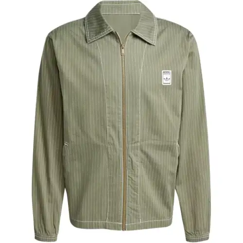 Adidas Originals striped-pattern jacket