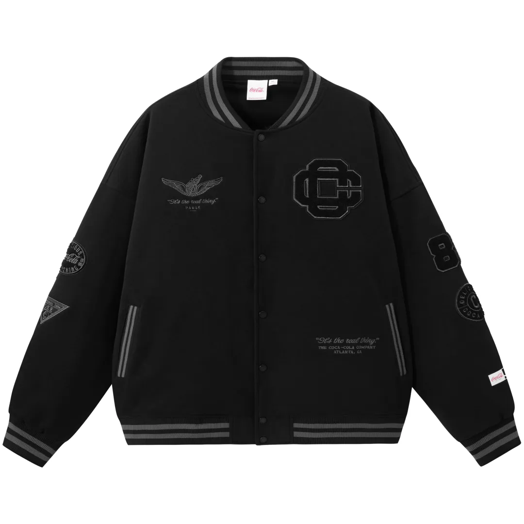 Coca Cola Baseball Jacket Unisex