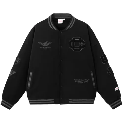 Coca Cola Baseball Jacket Unisex