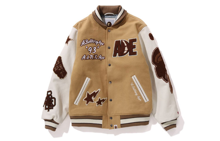 Мужская куртка A BATHING APE (разноцветная)