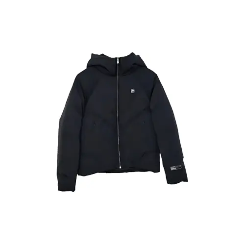FILA FW24 Down Jacket Unisex Black