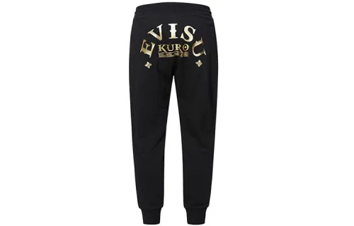 EVISU Cuffed Pants Casual Pants Men's Black