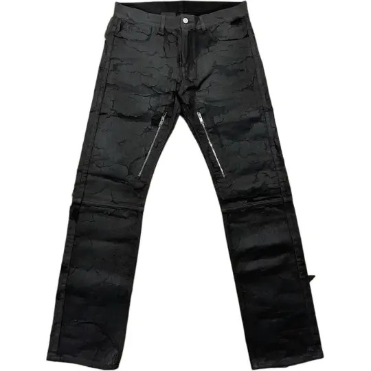 Givenchy Painted Crackled Jeans