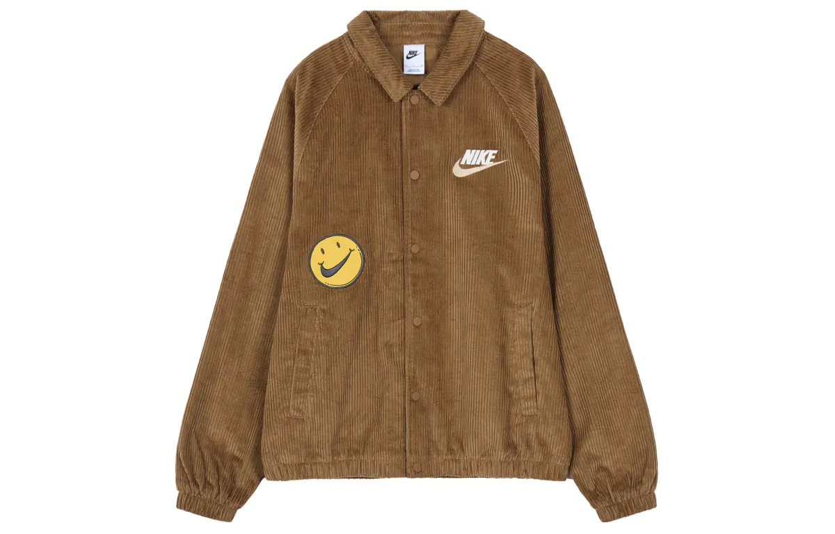 Nike Jackets Men's Camel Lapel Moderate