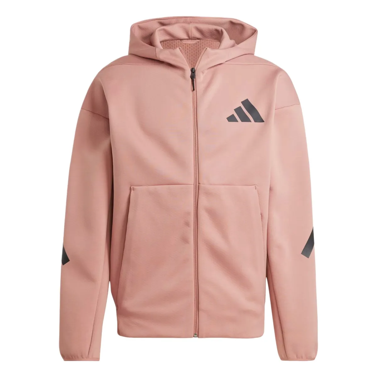 Adidas Free Shipping With AdiClub Z.N.E. Full Zip Hooded Track Jacket
