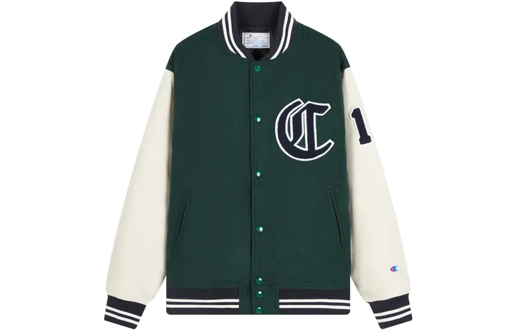 Champion Baseball Jackets Unisex Baseball Collar Thickened