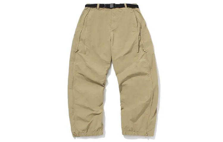 Li Ning Cargo Pants Men's Authentic Khaki Moderate