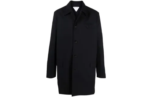Bottega Veneta FW21 Trench Coat Men's Black