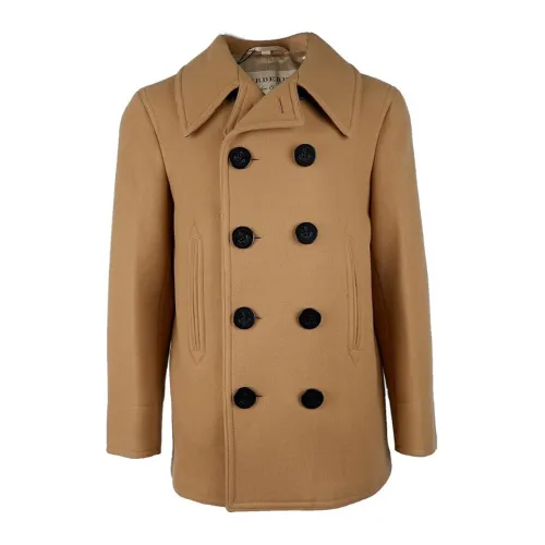 Burberry FW24 Coats Men's Brown