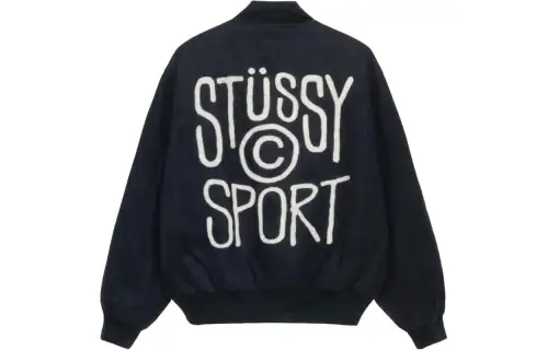 Stussy Sport Melton Varsity Jacket
