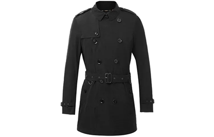 Burberry Trench Coat Men's Black