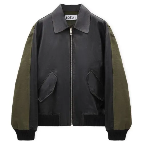 LOEWE Hybrid Bomber Jacket