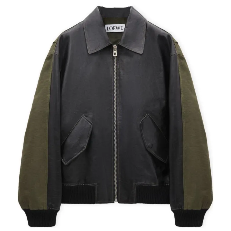 LOEWE Hybrid Bomber Jacket