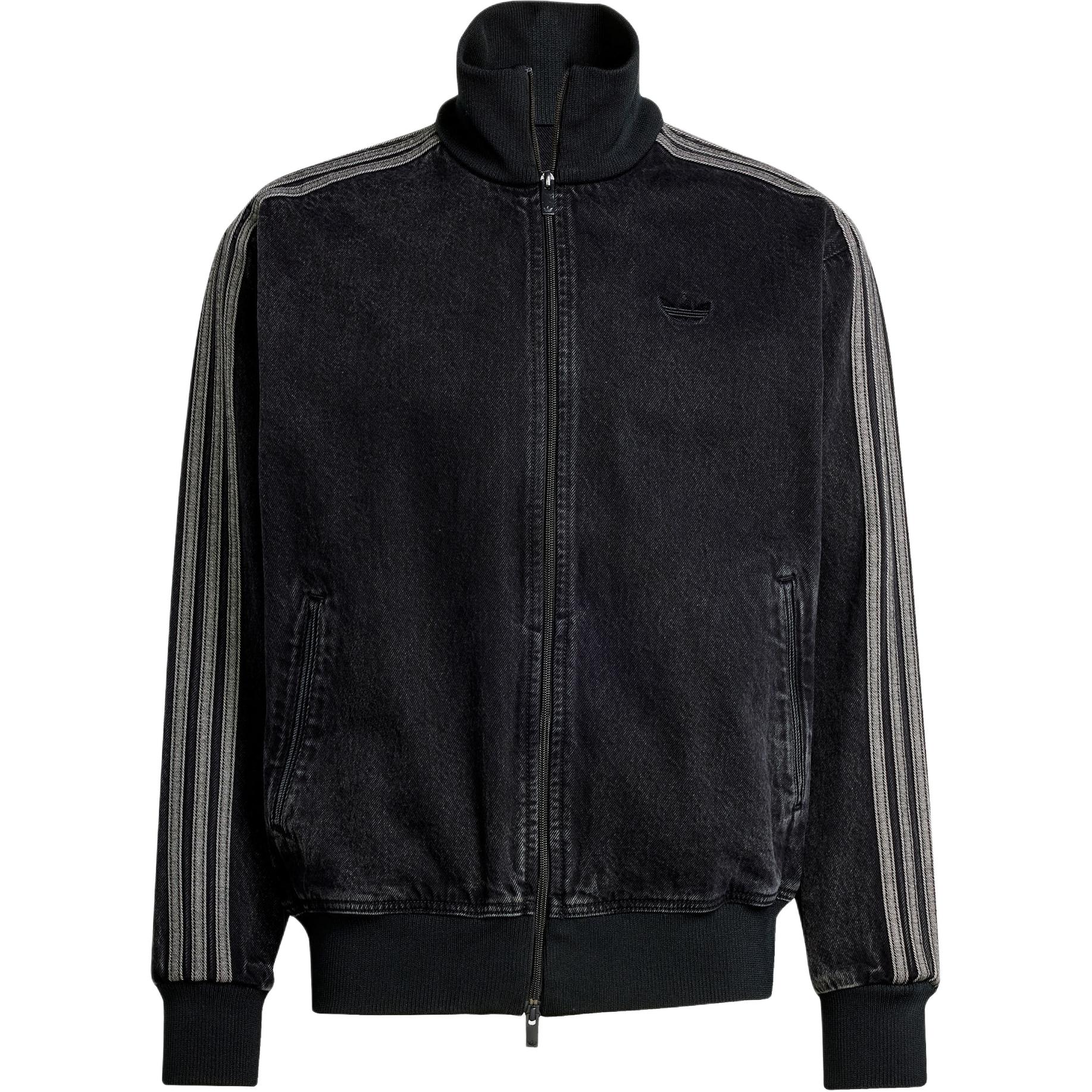 Мужская куртка adidas originals Firebird DENIM FB TT (черный деним)