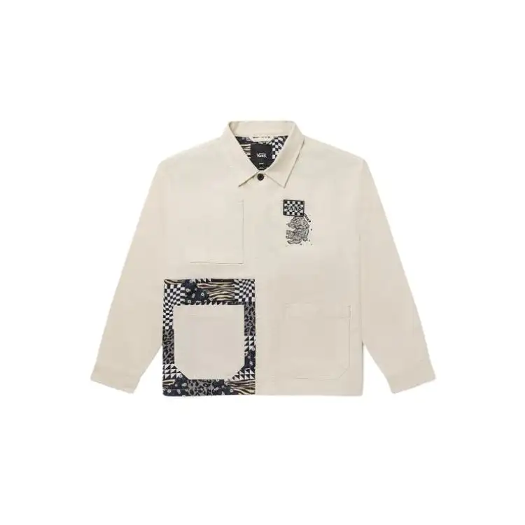 Vans Jackets Men's White Lapel Moderate Other