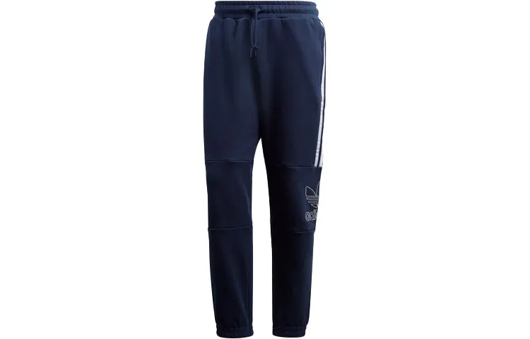 Adidas Originals Knitted Sweatpants Men's Blue