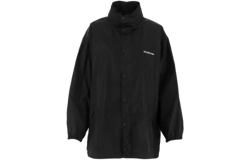 Balenciaga Women's Logo Windbreaker Jacket