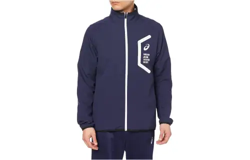 Asics Jackets & Coats Men's Dark Blue